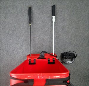 杓を立てた状態。